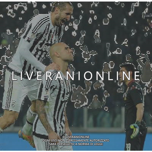 Coppa Italia TIM Cup 2015/2016 Ottavi di Finale Torino - 16.12.2015 Juventus-Torino Nella Foto: esultanza dopo il secondo gol di simone zaza /Ph.Vitez-Ag. Aldo Liverani