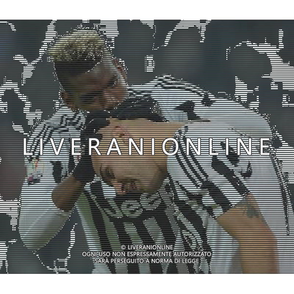 Coppa Italia TIM Cup 2015/2016 Ottavi di Finale Torino - 16.12.2015 Juventus-Torino Nella Foto: esultanza dopo il secondo gol di simone zaza con pogba /Ph.Vitez-Ag. Aldo Liverani