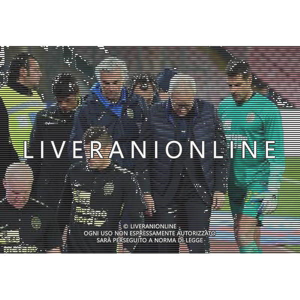 NAPOLI - HELLAS VERONA COPPA ITALIA TIM CUP 16 DICEMBRE 2015 NELLA FOTO LA DELUSIONE DI LUIGI DEL NERI ©FOTOEXPRESS / AGENZIA ALDO LIVERANI SAS