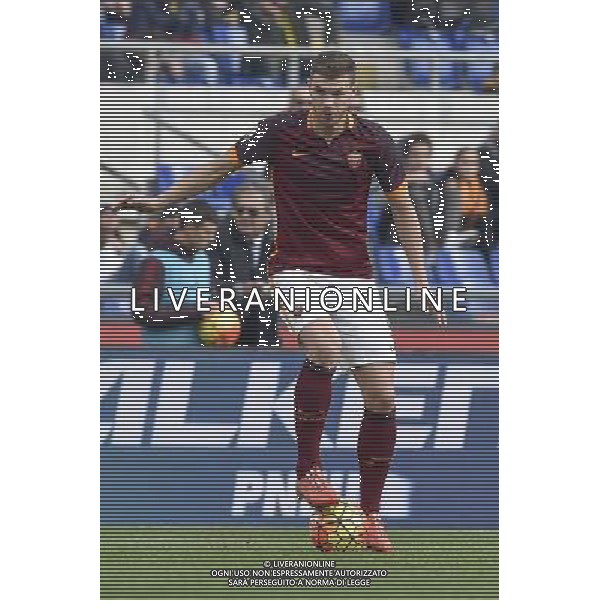 TIM CUP 2015-2016 Ottavi di finale Roma vs Spezia - Roma - 16.12.2015 - nella foto: Edin Dzeko / Ph. Corradetti - AG. Aldo Liverani/ AGENZIA ALDO LIVERANI SAS