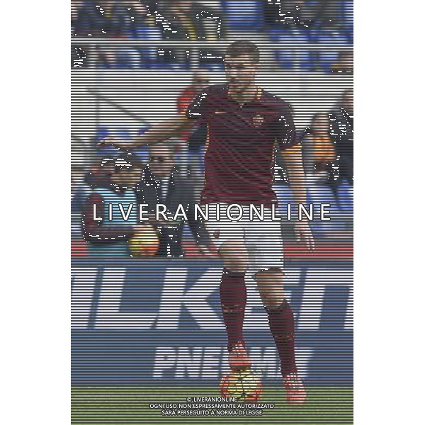 TIM CUP 2015-2016 Ottavi di finale Roma vs Spezia - Roma - 16.12.2015 - nella foto: Edin Dzeko / Ph. Corradetti - AG. Aldo Liverani/ AGENZIA ALDO LIVERANI SAS