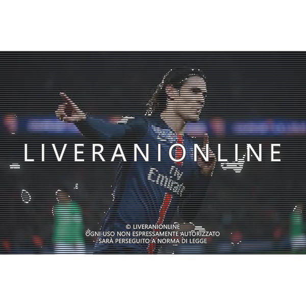 Edinson CAVANI - 16.12.2015 - PSG / Saint Etienne - Coupe de la Ligue - 1/8 de finale Photo : Nolwenn Le Gouic / Icon Sport/ AGENZIA ALDO LIVERANI SAS - ITALY ONLY EDITORIAL USE ONLY