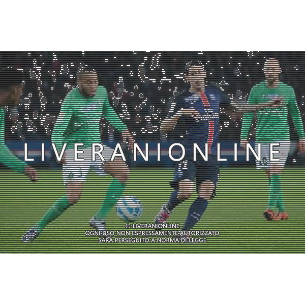 Angel DI MARIA - 16.12.2015 - PSG / Saint Etienne - Coupe de la Ligue - 1/8 de finale Photo : Nolwenn Le Gouic / Icon Sport/ AGENZIA ALDO LIVERANI SAS - ITALY ONLY EDITORIAL USE ONLY