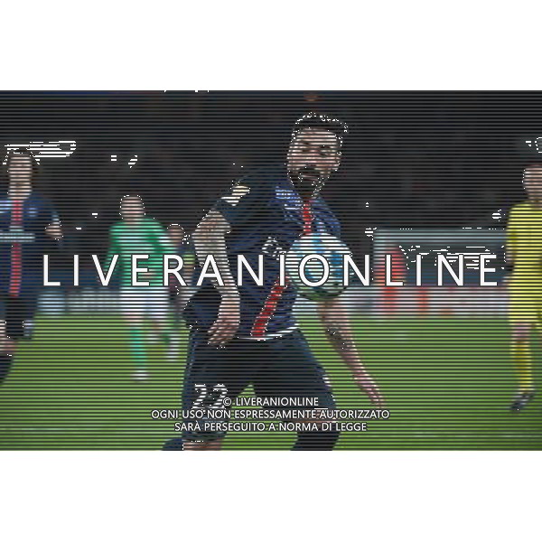Ezequiel LAVEZZI - 16.12.2015 - PSG / Saint Etienne - Coupe de la Ligue - 1/8 de finale Photo : Nolwenn Le Gouic / Icon Sport/ AGENZIA ALDO LIVERANI SAS - ITALY ONLY EDITORIAL USE ONLY