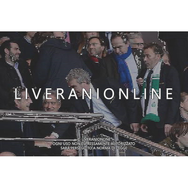 Bernard CAIAZZO / Dominique ROCHETEAU / Roland ROMEYER / Nicolas SARKOZY - 16.12.2015 - PSG / Saint Etienne - Coupe de la Ligue - 1/8 de finale Photo : Nolwenn Le Gouic / Icon Sport/ AGENZIA ALDO LIVERANI SAS - ITALY ONLY EDITORIAL USE ONLY