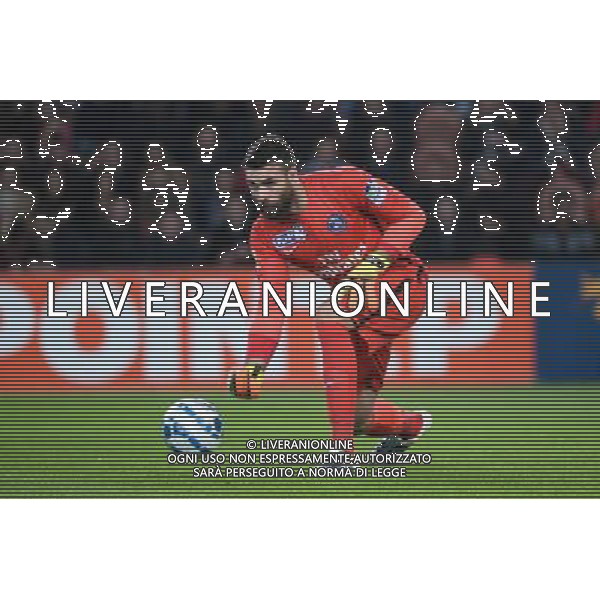 Salvatore SIRIGU - 16.12.2015 - PSG / Saint Etienne - Coupe de la Ligue - 1/8 de finale Photo : Nolwenn Le Gouic / Icon Sport/ AGENZIA ALDO LIVERANI SAS - ITALY ONLY EDITORIAL USE ONLY
