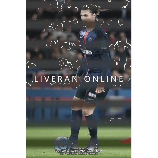 Zlatan IBRAHIMOVIC - 16.12.2015 - PSG / Saint Etienne - Coupe de la Ligue - 1/8 de finale Photo : Nolwenn Le Gouic / Icon Sport/ AGENZIA ALDO LIVERANI SAS - ITALY ONLY EDITORIAL USE ONLY