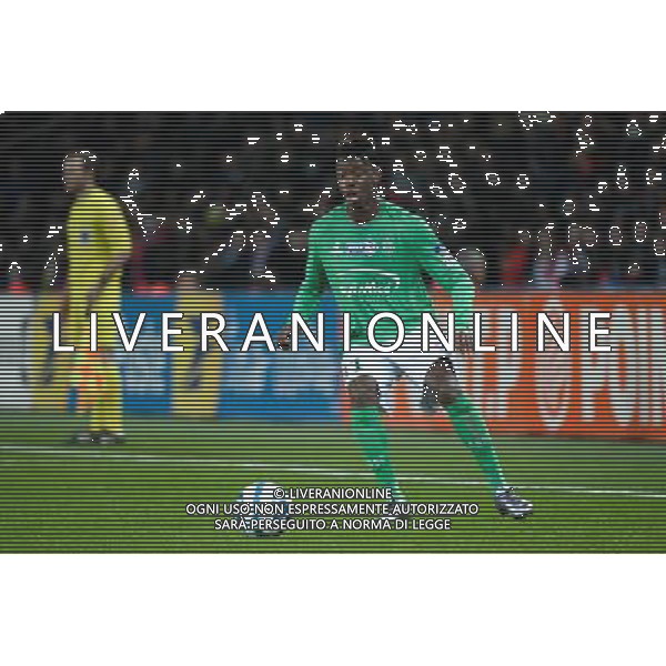 Dylan SAINT LOUIS - 16.12.2015 - PSG / Saint Etienne - Coupe de la Ligue - 1/8 de finale Photo : Nolwenn Le Gouic / Icon Sport/ AGENZIA ALDO LIVERANI SAS - ITALY ONLY EDITORIAL USE ONLY
