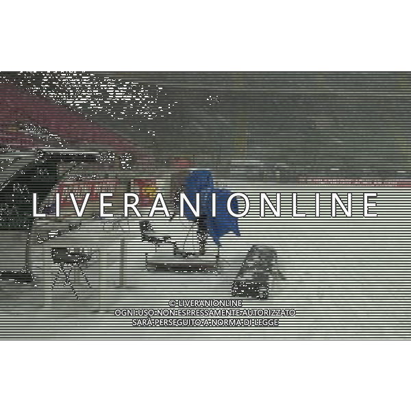 MILANO,13-12-01 DFP/GIORGIO RAVEZZANI MILAN-LAZIO COPPA ITALIA RINVIATA PER NEVE AG ALDO LIVERANI SAS