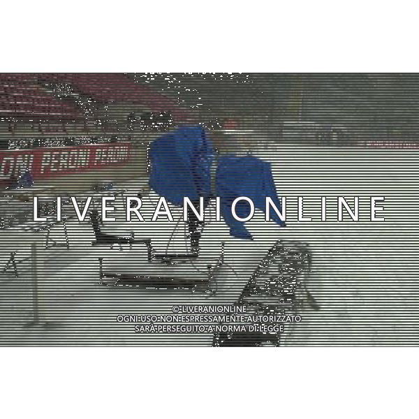 MILANO,13-12-01 DFP/GIORGIO RAVEZZANI MILAN-LAZIO COPPA ITALIA RINVIATA PER NEVE AG ALDO LIVERANI SAS
