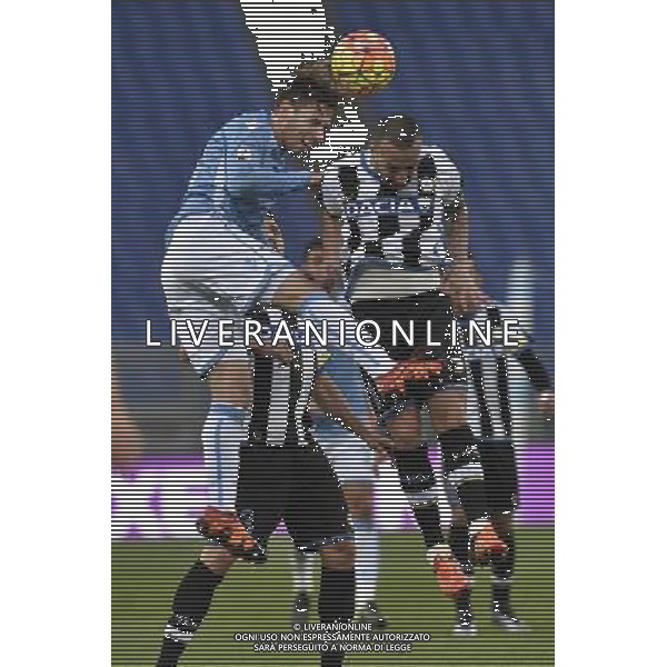 TIM CUP 2015-2016 Ottavi di Finale Roma - 17.12.2015 SS Lazio vs Udinese - nella foto: lucas biglia e Guilherme / Ph.Corradetti - AG. Aldo Liverani