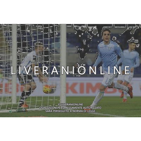 TIM CUP 2015-2016 Ottavi di Finale Roma - 17.12.2015 SS Lazio vs Udinese - nella foto: esultanza dopo il gol del pareggio di alessandro matri / Ph.Corradetti - AG. Aldo Liverani