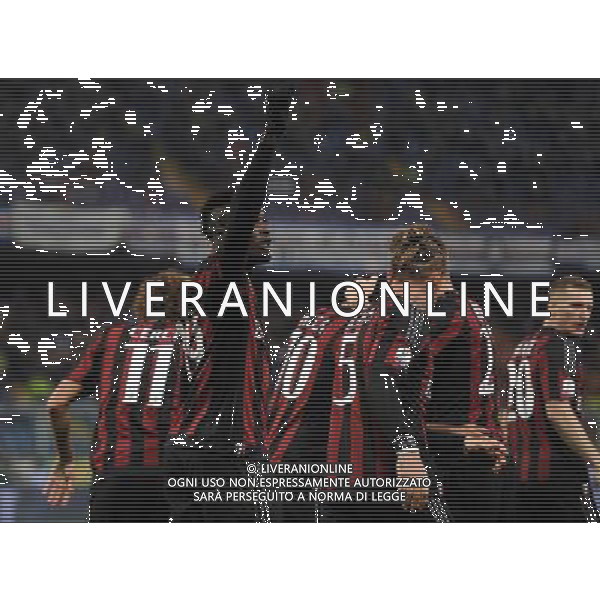 Coppa Italia TIM Cup 2015/2016 Ottavi di Finale Genova - 17.12.2015 Sampdoria-Milan Nella Foto:niang esultanza dopo il gol /Ph.Vitez-Ag. Aldo Liverani