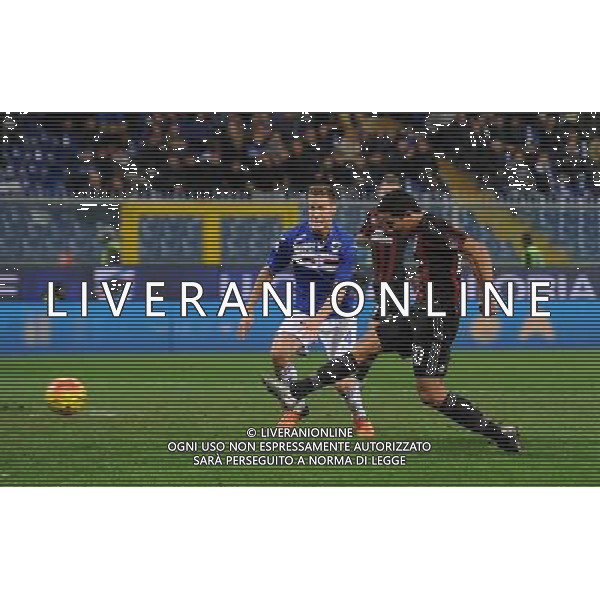 Coppa Italia TIM Cup 2015/2016 Ottavi di Finale Genova - 17.12.2015 Sampdoria-Milan Nella Foto:bacca gol /Ph.Vitez-Ag. Aldo Liverani