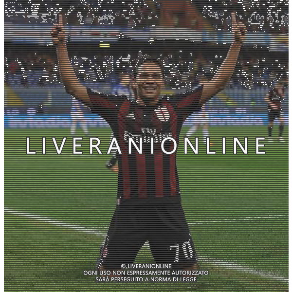 Coppa Italia TIM Cup 2015/2016 Ottavi di Finale Genova - 17.12.2015 Sampdoria-Milan Nella Foto:bacca esultanza dopo il gol /Ph.Vitez-Ag. Aldo Liverani