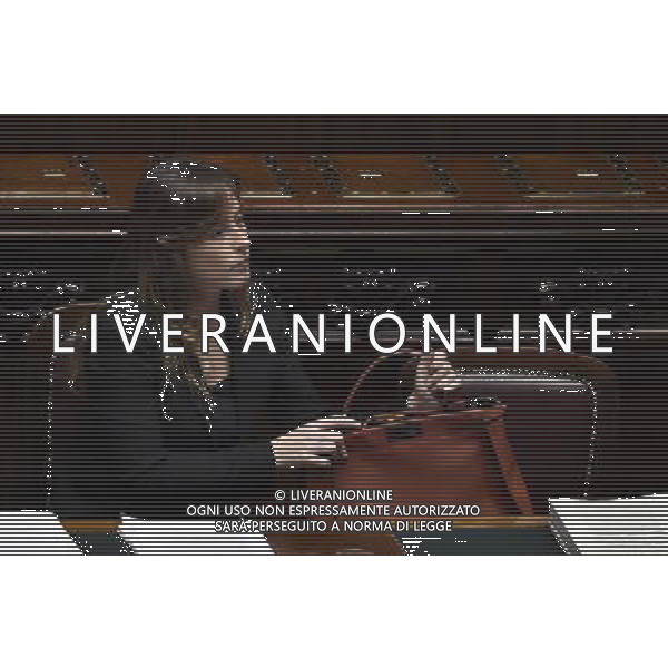 Camera dei Deputati - Mozione di sfiducia nei confronti della Ministra per le riforme costituzionali e i rapporti con il Parlamento Maria Elena Boschi Roma - 18.12.2015 - nella foto: Maria Elena Boschi / Ph. Corradetti - AG. Aldo Liverani/ AGENZIA ALDO LIVERANI SAS -