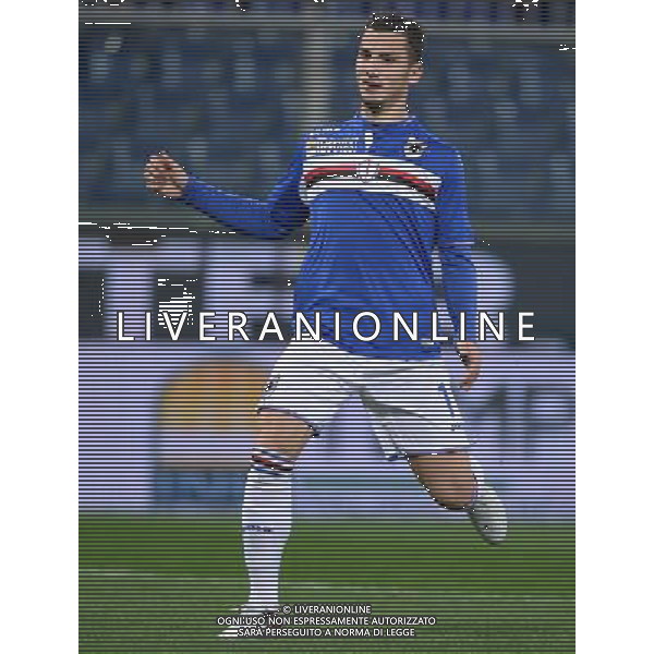 Coppa Italia TIM Cup 2015/2016 Ottavi di Finale Genova - 17.12.2015 Sampdoria-Milan Nella Foto:Bonazzoli Federico /Ph.Vitez-Ag. Aldo Liverani