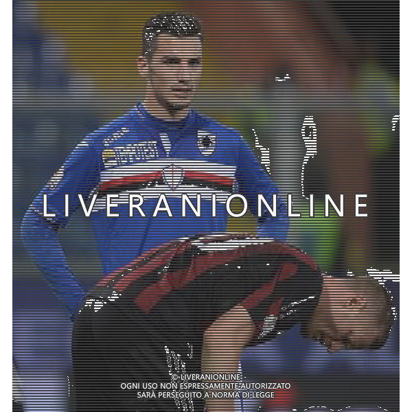 Coppa Italia TIM Cup 2015/2016 Ottavi di Finale Genova - 17.12.2015 Sampdoria-Milan Nella Foto:Bonazzoli Federico /Ph.Vitez-Ag. Aldo Liverani