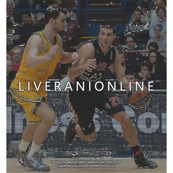 Turkish Airline Eurolega 2015/2016 Regular Season Milano - 18.12.2015 EA7 Emporio Armani Milano-Limoges Nella Foto:cinciarini-westermann /Ph.Vitez-Ag. Aldo Liverani