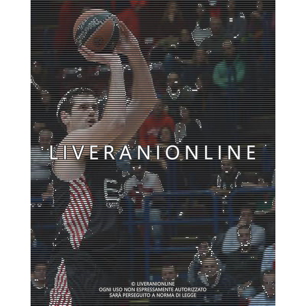 Turkish Airline Eurolega 2015/2016 Regular Season Milano - 18.12.2015 EA7 Emporio Armani Milano-Limoges Nella Foto:Barac Stanko /Ph.Vitez-Ag. Aldo Liverani