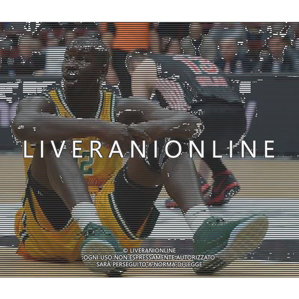 Turkish Airline Eurolega 2015/2016 Regular Season Milano - 18.12.2015 EA7 Emporio Armani Milano-Limoges Nella Foto:Camara Ousmane /Ph.Vitez-Ag. Aldo Liverani