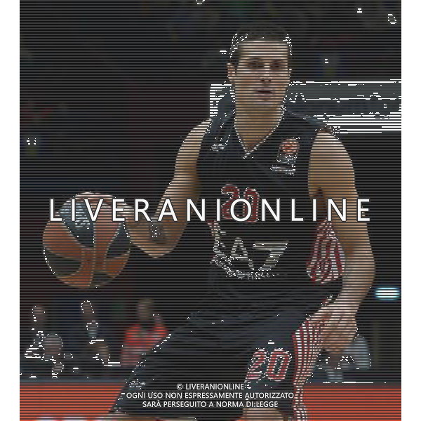 Turkish Airline Eurolega 2015/2016 Regular Season Milano - 18.12.2015 EA7 Emporio Armani Milano-Limoges Nella Foto:Cinciarini Andrea /Ph.Vitez-Ag. Aldo Liverani
