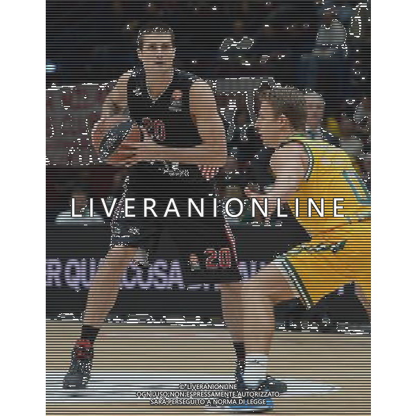 Turkish Airline Eurolega 2015/2016 Regular Season Milano - 18.12.2015 EA7 Emporio Armani Milano-Limoges Nella Foto:Cinciarini Andrea /Ph.Vitez-Ag. Aldo Liverani