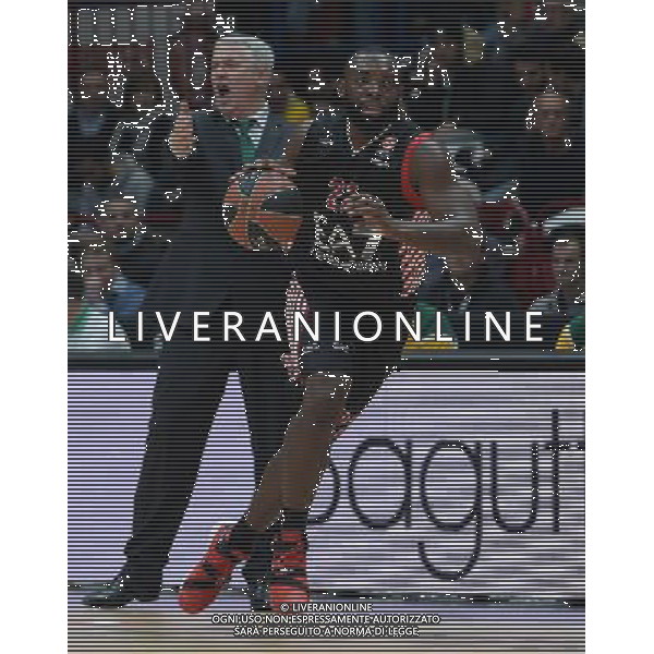 Turkish Airline Eurolega 2015/2016 Regular Season Milano - 18.12.2015 EA7 Emporio Armani Milano-Limoges Nella Foto:Jenkins Charles /Ph.Vitez-Ag. Aldo Liverani