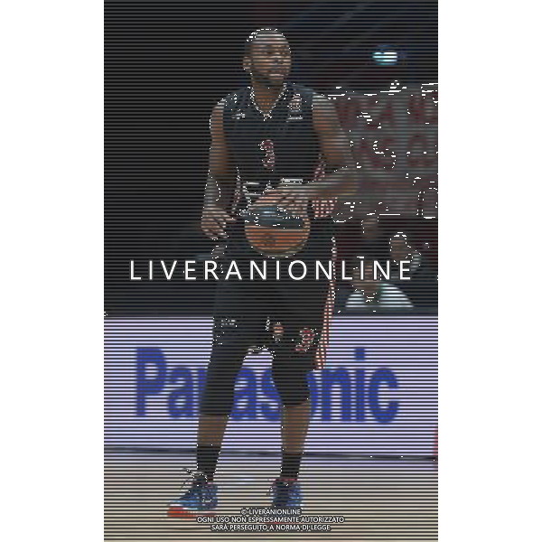 Turkish Airline Eurolega 2015/2016 Regular Season Milano - 18.12.2015 EA7 Emporio Armani Milano-Limoges Nella Foto:Lafayette Oliver /Ph.Vitez-Ag. Aldo Liverani