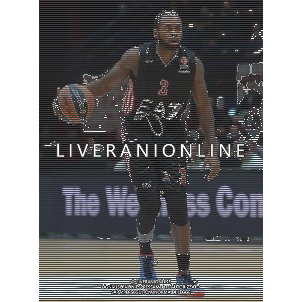 Turkish Airline Eurolega 2015/2016 Regular Season Milano - 18.12.2015 EA7 Emporio Armani Milano-Limoges Nella Foto:Lafayette Oliver /Ph.Vitez-Ag. Aldo Liverani