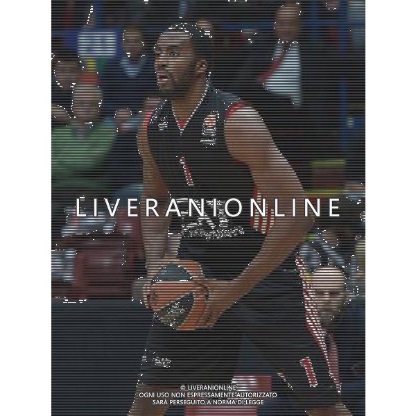 Turkish Airline Eurolega 2015/2016 Regular Season Milano - 18.12.2015 EA7 Emporio Armani Milano-Limoges Nella Foto:Mclean Jamel /Ph.Vitez-Ag. Aldo Liverani
