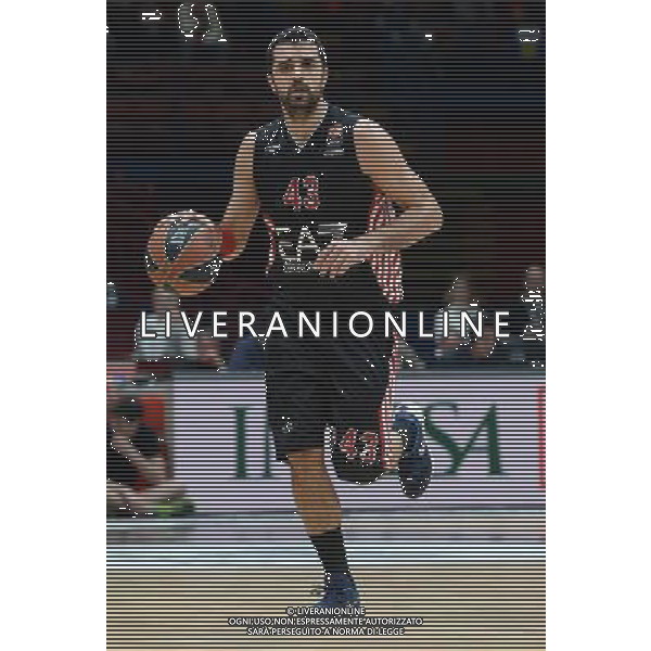 Turkish Airline Eurolega 2015/2016 Regular Season Milano - 18.12.2015 EA7 Emporio Armani Milano-Limoges Nella Foto:Simon Krunoslav /Ph.Vitez-Ag. Aldo Liverani