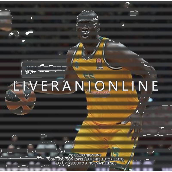 Turkish Airline Eurolega 2015/2016 Regular Season Milano - 18.12.2015 EA7 Emporio Armani Milano-Limoges Nella Foto:Zerbo Frejus /Ph.Vitez-Ag. Aldo Liverani