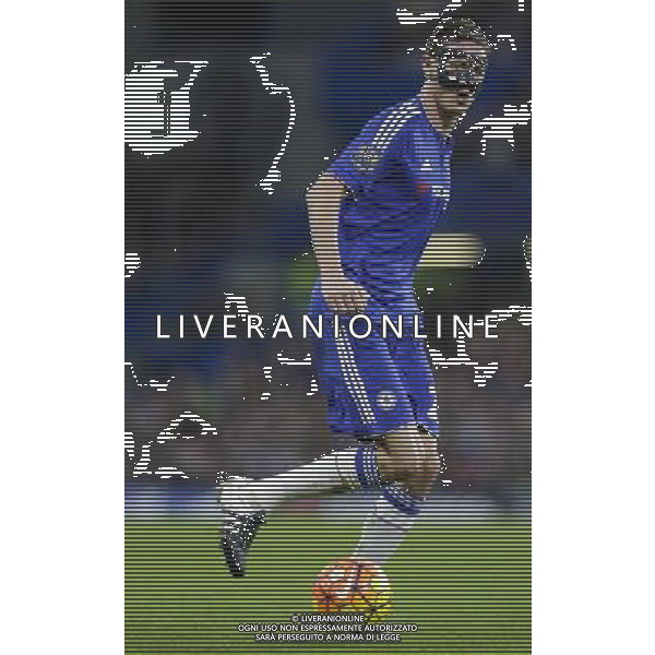 Chelsea\'s Nemanja Matic in action during todays match Photographer Craig Mercer/CameraSport Football - Barclays Premiership - Chelsea v Sunderland - Saturday 19th December 2015 - Stamford Bridge - London Â© CameraSport - 43 Linden Ave. Countesthorpe. Leicester. England. LE8 5PG - Tel: +44 (0) 116 277 4147 - admin@camerasport.com - www.camerasport.com / AGENZIA ALDO LIVERANI SAS - ITALY ONLY EDITORIAL USE ONLY