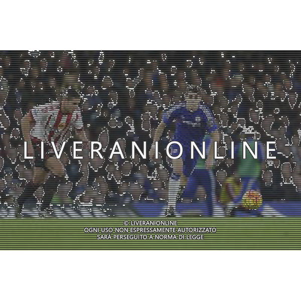 Chelsea\'s Oscar in action during todays match Photographer Craig Mercer/CameraSport Football - Barclays Premiership - Chelsea v Sunderland - Saturday 19th December 2015 - Stamford Bridge - London Â© CameraSport - 43 Linden Ave. Countesthorpe. Leicester. England. LE8 5PG - Tel: +44 (0) 116 277 4147 - admin@camerasport.com - www.camerasport.com / AGENZIA ALDO LIVERANI SAS - ITALY ONLY EDITORIAL USE ONLY