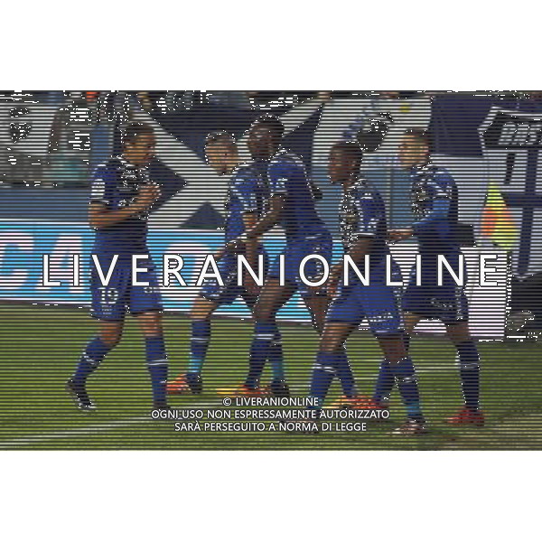 Floyd AYITE - 19.12.2015 - Bastia / Reims - 19eme journee de Ligue 1 Photo : Michel Maestracci / Icon Sport *** Local Caption *** / AGENZIA ALDO LIVERANI SAS - ITALY ONLY EDITORIAL USE ONLY