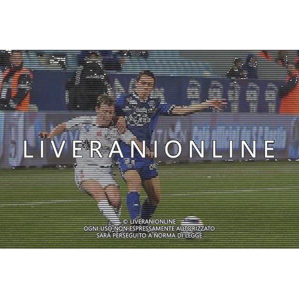 Franck SIGNORINO / Julien ROMAIN - 19.12.2015 - Bastia / Reims - 19eme journee de Ligue 1 Photo : Michel Maestracci / Icon Sport / AGENZIA ALDO LIVERANI SAS - ITALY ONLY EDITORIAL USE ONLY