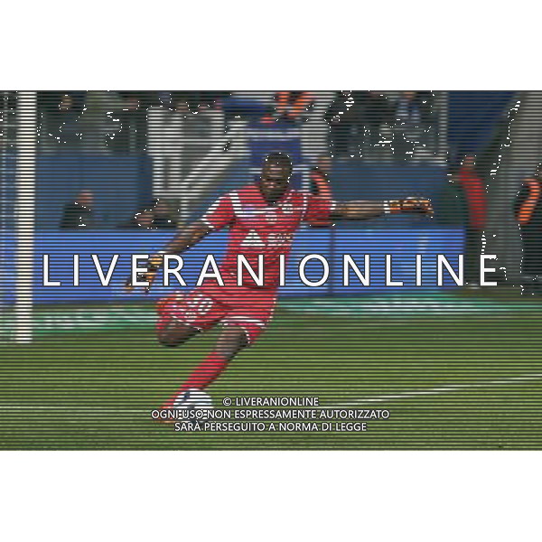 Johny PLACIDE - 19.12.2015 - Bastia / Reims - 19eme journee de Ligue 1 Photo : Michel Maestracci / Icon Sport / AGENZIA ALDO LIVERANI SAS - ITALY ONLY EDITORIAL USE ONLY
