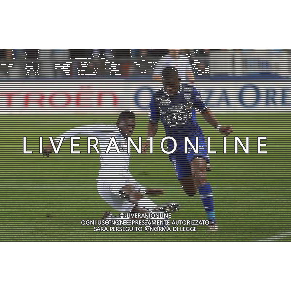Floyd AYITE - 19.12.2015 - Bastia / Reims - 19eme journee de Ligue 1 Photo : Michel Maestracci / Icon Sport / AGENZIA ALDO LIVERANI SAS - ITALY ONLY EDITORIAL USE ONLY