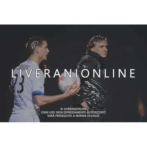 Regis BROUARD / Tristan LAHAYE - 18.12.2015 - Creteil / Niort - 19eme journee Ligue 2 Photo : Nolwenn Le Gouic / Icon Sport / AGENZIA ALDO LIVERANI SAS - ITALY ONLY EDITORIAL USE ONLY