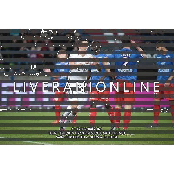 joie Angel DI MARIA - 19.12.2015 - Caen / PSG - 19eme journee Ligue 1 Photo : Nolwenn Le Gouic / Icon Sport / AGENZIA ALDO LIVERANI SAS - ITALY ONLY EDITORIAL USE ONLY