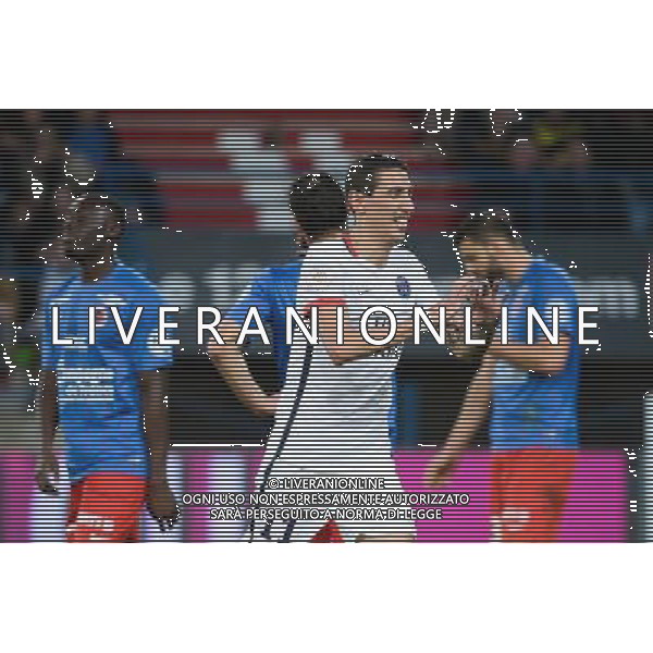 joie Angel DI MARIA - 19.12.2015 - Caen / PSG - 19eme journee Ligue 1 Photo : Nolwenn Le Gouic / Icon Sport / AGENZIA ALDO LIVERANI SAS - ITALY ONLY EDITORIAL USE ONLY