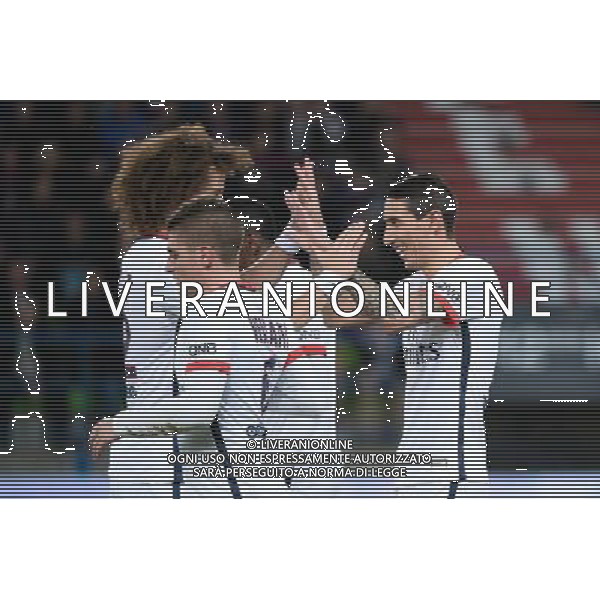joie Angel DI MARIA - 19.12.2015 - Caen / PSG - 19eme journee Ligue 1 Photo : Nolwenn Le Gouic / Icon Sport / AGENZIA ALDO LIVERANI SAS - ITALY ONLY EDITORIAL USE ONLY
