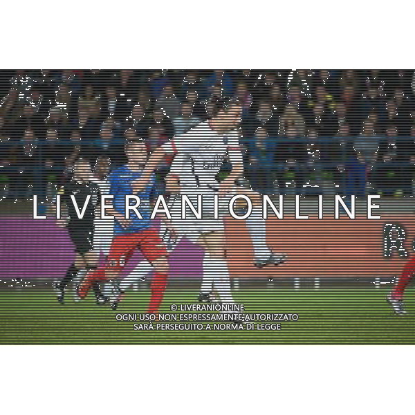 goal Zlatan IBRAHIMOVIC - 19.12.2015 - Caen / PSG - 19eme journee Ligue 1 Photo : Nolwenn Le Gouic / Icon Sport / AGENZIA ALDO LIVERANI SAS - ITALY ONLY EDITORIAL USE ONLY