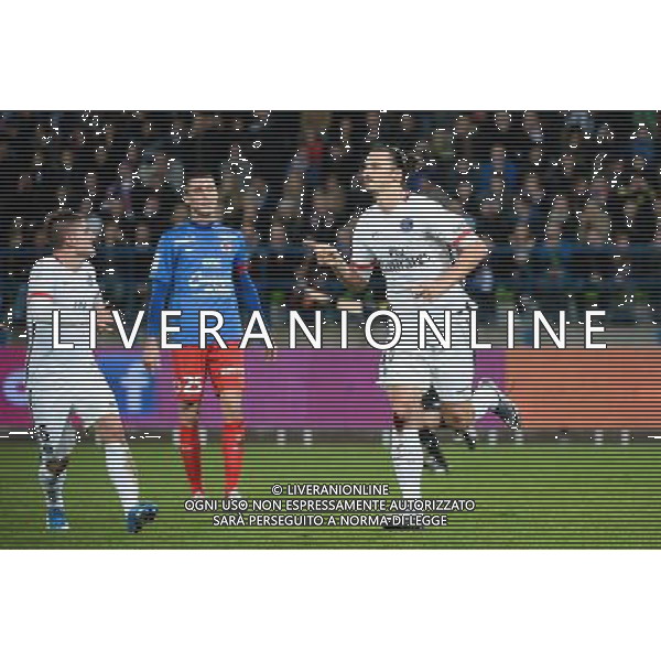 Zlatan IBRAHIMOVIC - 19.12.2015 - Caen / PSG - 19eme journee Ligue 1 Photo : Nolwenn Le Gouic / Icon Sport / AGENZIA ALDO LIVERANI SAS - ITALY ONLY EDITORIAL USE ONLY