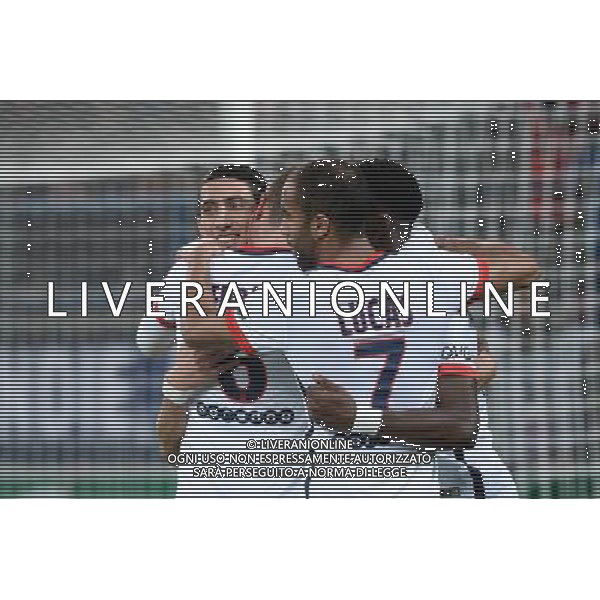 joie Angel DI MARIA - 19.12.2015 - Caen / PSG - 19eme journee Ligue 1 Photo : Nolwenn Le Gouic / Icon Sport / AGENZIA ALDO LIVERANI SAS - ITALY ONLY EDITORIAL USE ONLY