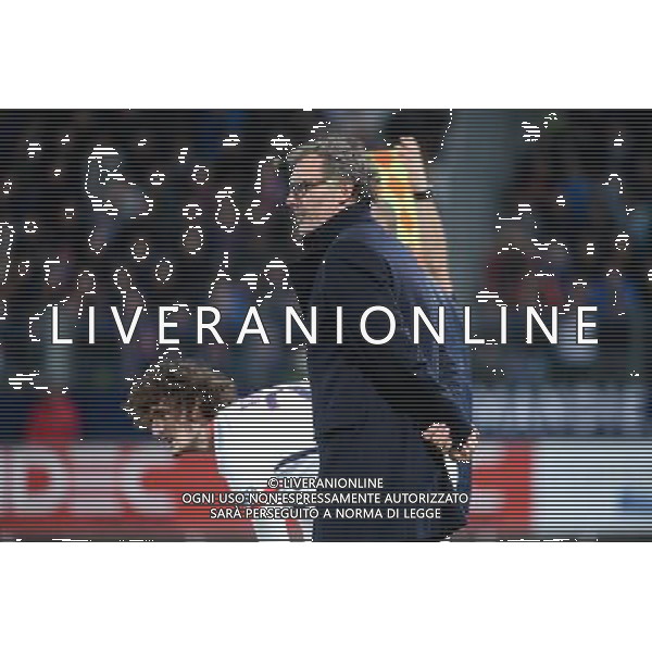 Laurent BLANC / Adrien RABIOT - 19.12.2015 - Caen / PSG - 19eme journee Ligue 1 Photo : Nolwenn Le Gouic / Icon Sport / AGENZIA ALDO LIVERANI SAS - ITALY ONLY EDITORIAL USE ONLY