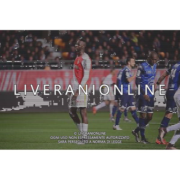 Deception Lacina TRAORE - 19.12.2015 - Troyes / Monaco - 19eme journee de Ligue 1 Photo: Dave Winter / Icon Sport / AGENZIA ALDO LIVERANI SAS - ITALY ONLY EDITORIAL USE ONLY