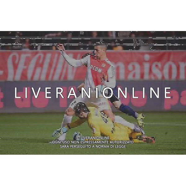 Nabil DIRAR / Paul BERNARDONI - 19.12.2015 - Troyes / Monaco - 19eme journee de Ligue 1 Photo: Dave Winter / Icon Sport / AGENZIA ALDO LIVERANI SAS - ITALY ONLY EDITORIAL USE ONLY