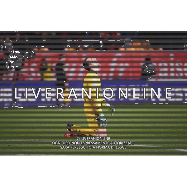 Deception Paul BERNARDONI - 19.12.2015 - Troyes / Monaco - 19eme journee de Ligue 1 Photo: Dave Winter / Icon Sport / AGENZIA ALDO LIVERANI SAS - ITALY ONLY EDITORIAL USE ONLY